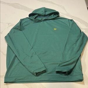 Men’s Masters Peter Millar Solid Green Performance Hoodie
